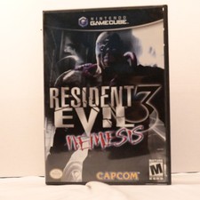 Resident Evil 3 Nemesis Nintendo GameCube Complete Manual Case