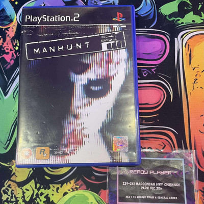 MANHUNT - Play Station 2 - PAL-CIB