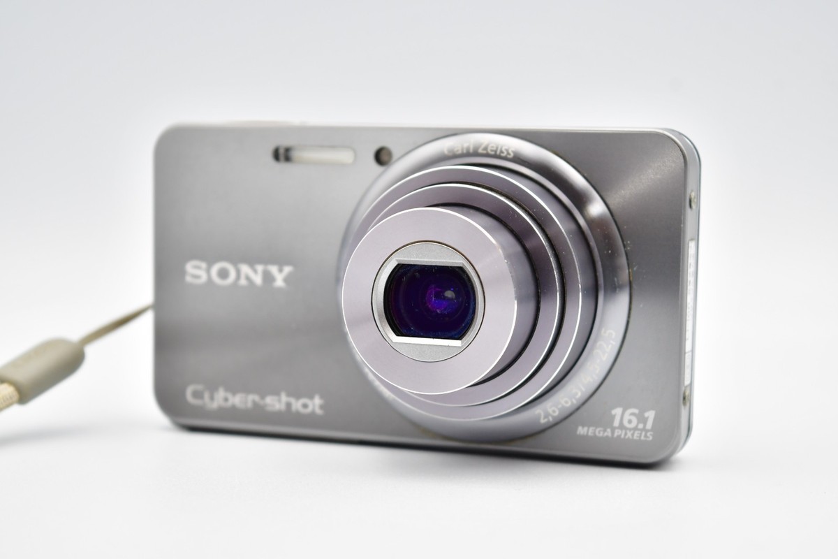 ⏯️[Excellent+5 in Box] SONY Cyber-shot DSC-W570 Silver Camera