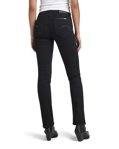 G-Star, Damen, Jeans, Noxer Straight, Elto black superstretch, W24 L32 - Bild 2 von 6
