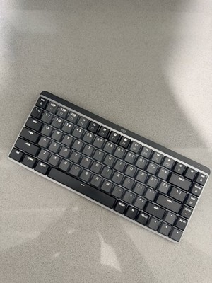 Logitech MX Mechanical Mini For Mac Wireless Keyboard Graphite - Keyboard only