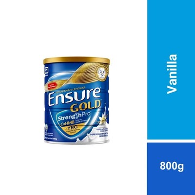 2 X Abbott Ensure Gold Vanilla 800g For Middle-Age & Elderly 2027 +DHL Free Ship