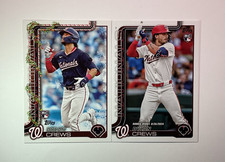 2025 Topps Holiday Dylan Crews rookie card