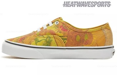 Vincent Van Gogh x Vans Authentic 'Sunflowers' VN0A38EMU3W Men New Sizes