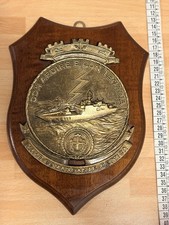 CREST MARINA MILITARE ITALIANA NAVE COMANDANTE BETTIGA CON ARDIRE E CON TENACIA