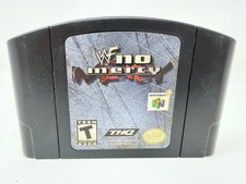 WWF No Mercy (Nintendo 64, N64, 2000) TESTED & WORKS