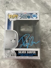 Doug Jones signed ( Unverified) Fantastic 4 Sliver surfer #563 Funko Pop withCOA