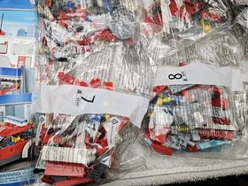 LEGO CITY 60110 FIRE STATION  BAGS 4-5-6-7-8-9-10 SEALED, INSTRUCTS  1-2-3- MISS