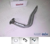 Klarius Auspuff Frontrohr + Anbauteile für VW Golf I Cabriolet + Scirocco 1.8