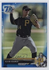 2017 Bowman Chrome Prospects Blue Refractor 70th Anniversary Kevin Kramer y0i