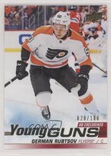 2019-20 Upper Deck Young Guns UD Exclusives 28/100 German Rubtsov #486 01gk