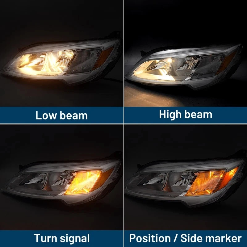 For Dodge Ram Promaster 2023-2026 Halogen Headlight Headlamp Left/Driver w/Bulb - Image 4 of 4