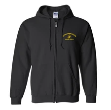 USMC 2d Trans. Support Battalion Full-Zip Sweatshirt Officially Licensed