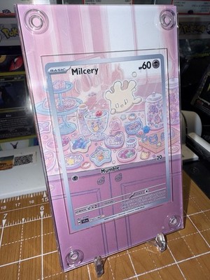 Milcery 152/142 Sv07: Stellar Crown Pokemon Extended Art Case