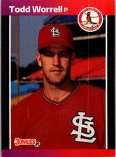 1989 Donruss Todd Worrell St. Louis Cardinals #82