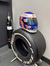 CASCO FORMULA 1 🏁🇬🇧JENSON BUTTON Scala 1:1 Base Bell Gp3 Hans