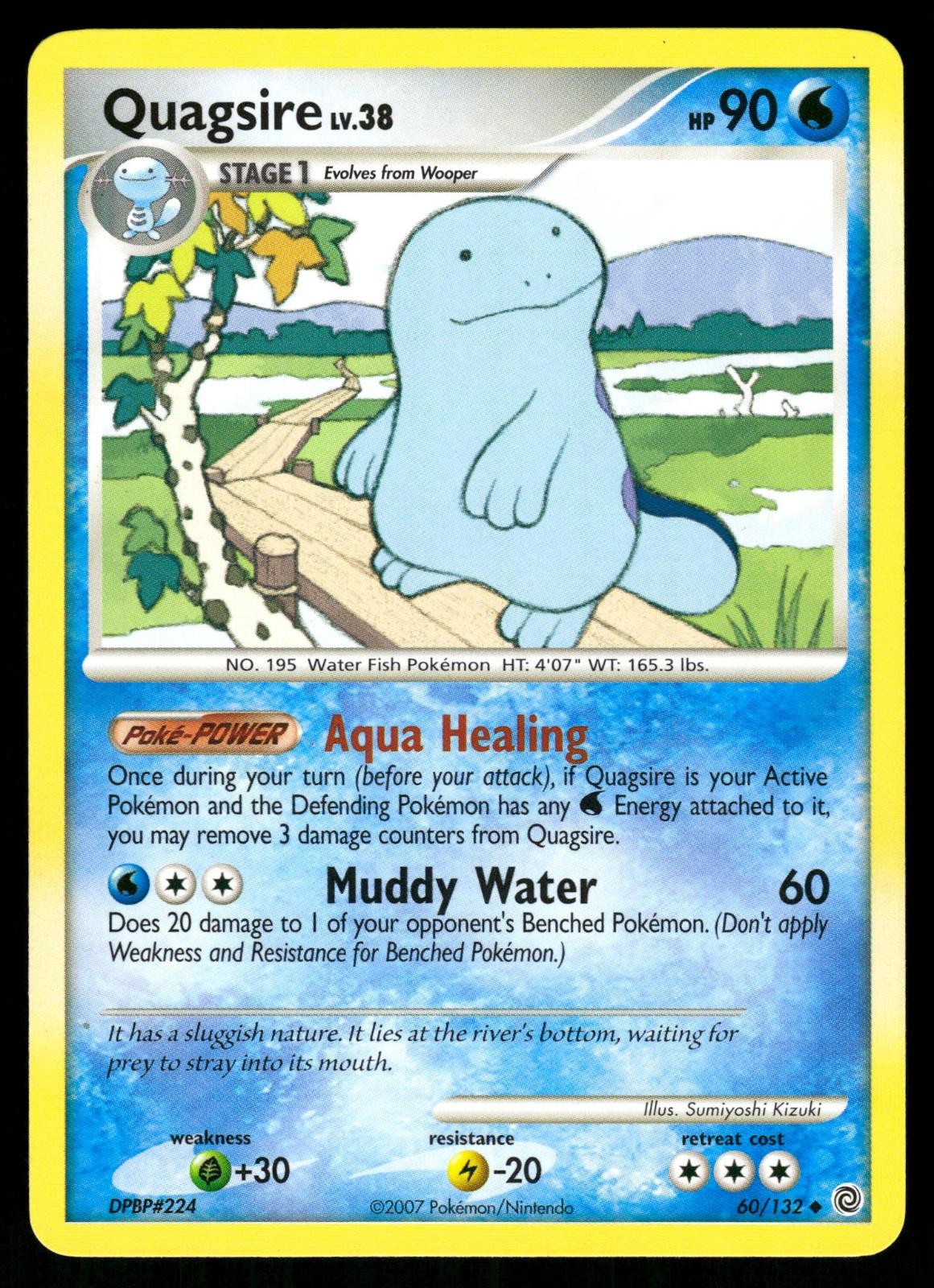 Quagsire 60/132 Uncommon Secret Wonders Pokemon LP
