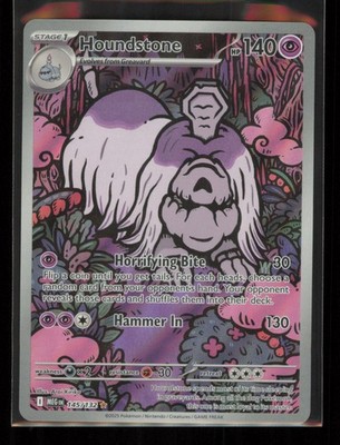 Houndstone Illustration Rare ME01: Mega Evolution 145/132 NM
