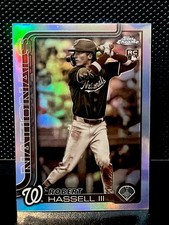 2025 Topps Chrome Update - Robert Hassell III #USC154 - Sepia Refractor (RC)