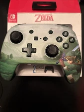 Nintendo Switch PowerA Enhanced Wired Controller GREEN Link Legend Of Zelda