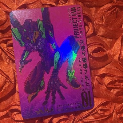 Shinji IKARI Evangelion FIRE Goddess Anime Foil ACG Girl Card
