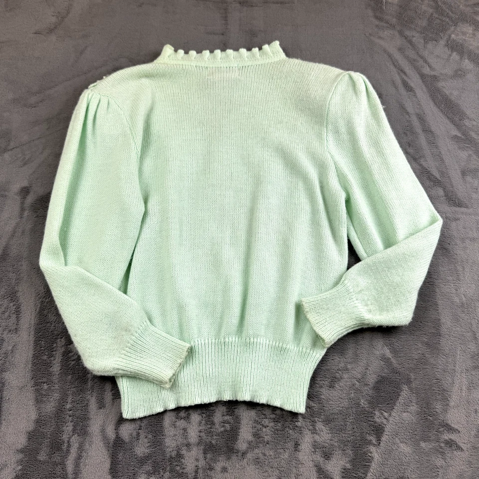 Suéter Jaclyn Vintage Mujer Talla S Cuentas Perlas Chica Coqueta Núcleo de Hadas Foto 2 de 4