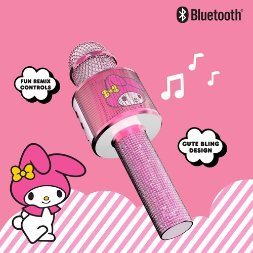 Micrófono de karaoke Hello Kitty - My Melody - Imagen 4 de 6