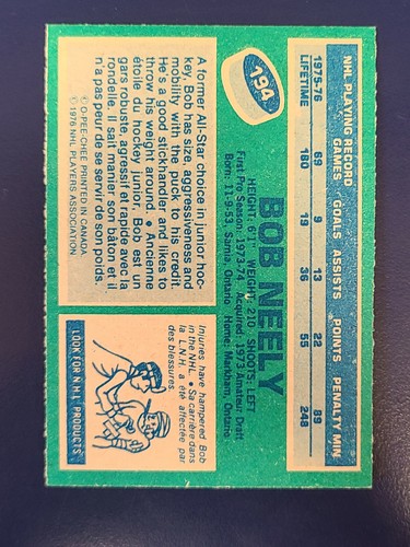 Tarjetas de hockey O-Pee-Chee OPC 1976-77 completa tu conjunto que elijas #176-396 - Imagen 37 de 275