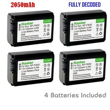 FW50 Battery for Sony Alpha 7 a7 , 7R a7R , 7S a7S , a3000, a5000, a6000