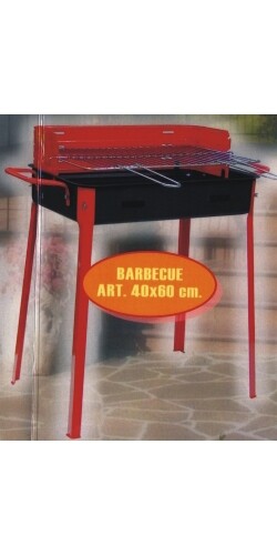 DAlusio 020 Barbecue Carbone 40x60 - Massima Efficienza Brace