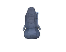 1x LKW Sitzauflage Sitzbezug Schwarz passend für Mercedes Benz Axor Actros Atego