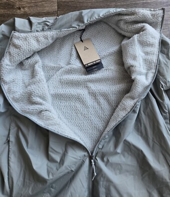 NWT Nike ACG Sierra Light Polartec Jacket Mica Green Mens Size