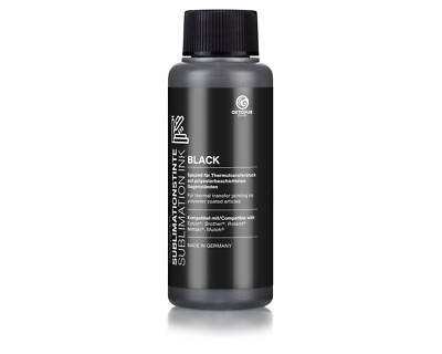 500 ml Sublimationstinte passt für Epson, Brother, Roland, Mimaki, Mutoh schwarz