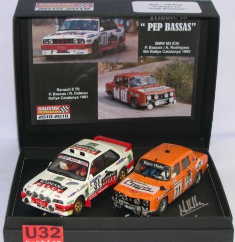 Scalextric passion SP032 Tribute To Pep Bassas Renault 8 Ts 1981 BMW M3 E30 1995 - Picture 1 of 4