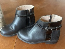 Mayoral Black Ankle Boot Girls 9.5