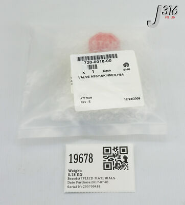 floow様 オーダー 19678 APPLIED MATERIALS PARKER SKINNER VLV, 24V DC, B2DA1250 (NEW