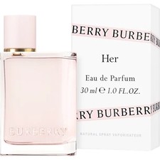 Burberry Her Perfume by Burberry 1.0oz 30ml Eau De Parfum Spray New, Sealed
