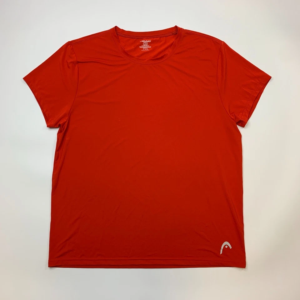 Camiseta interior HEAD capa base para hombre XL extra grande roja tomate elástica Foto 2 de 4