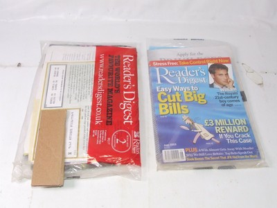 Readers Digest Magazine Prinz William geschnitten Rechnungen Sammlerstück versiegelt Anfang der 2000er Jahre