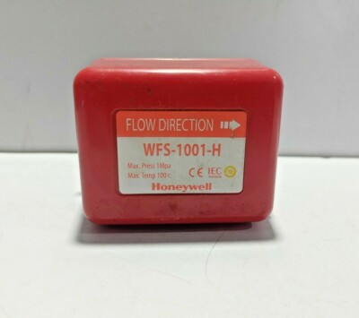Honeywell WFS-1001-H Water Flow Switch WFS1001H Max Press 1 MPa Max Temp 100 C