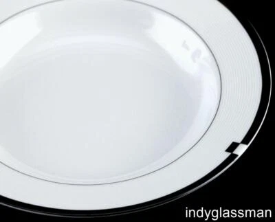Mikasa MIDNIGHT L5542 Rimmed Soup Bowl UNUSED (10 left)