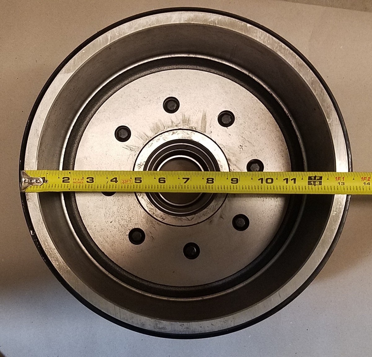 帽子 N blood Lippert 10,000# SHORT Hub/Drum 183537 12-1/4