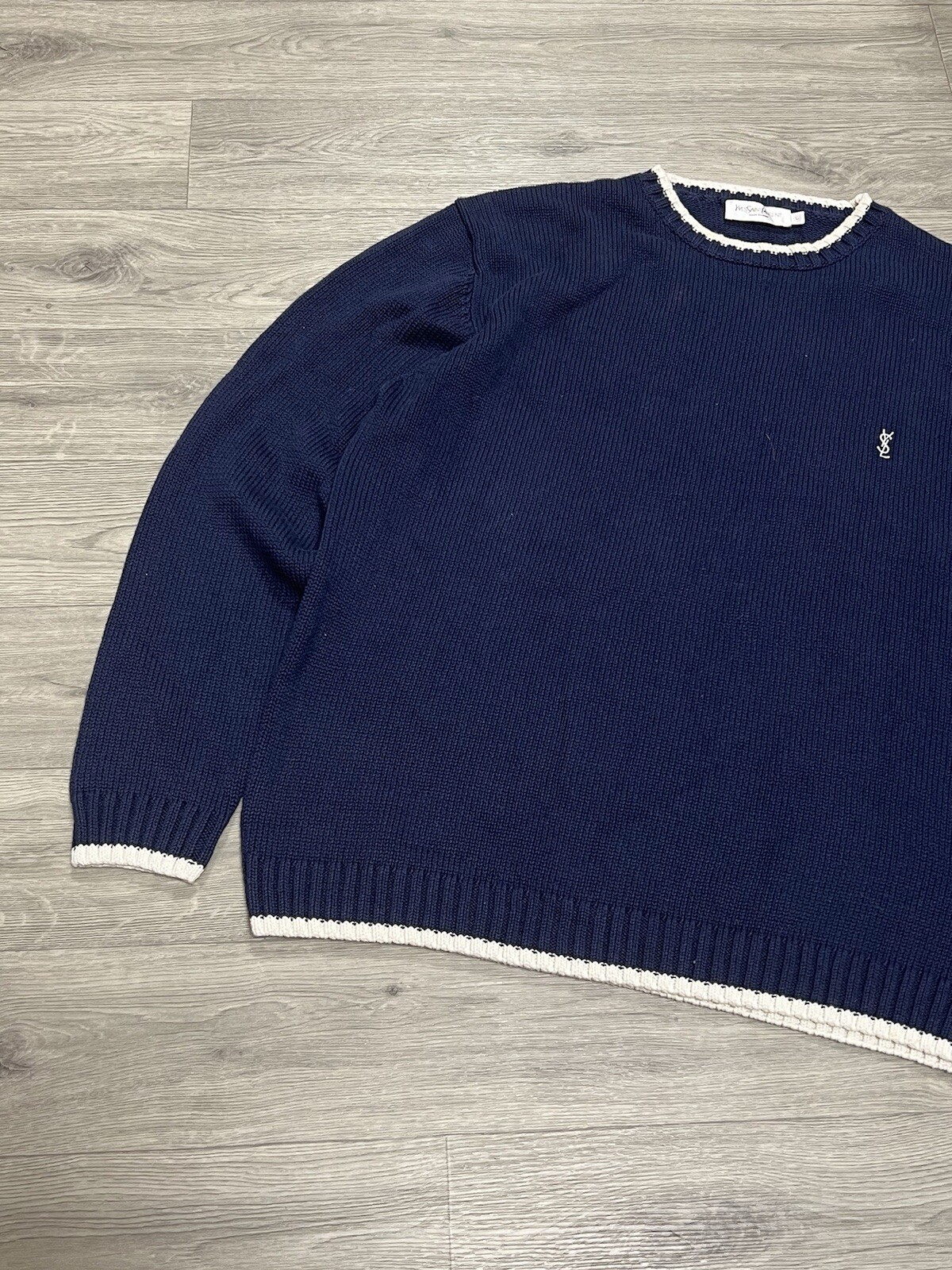 Maglione Vintage YSL Yves Saint Laurent Maglia Taglia L