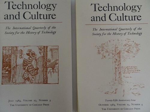 Technology & Culture Quarterly 12 issues 1984 1985 1986 Society History Chicago - Picture 3 of 7