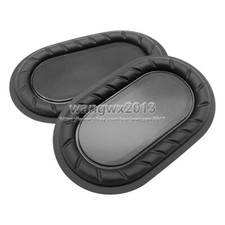 2pcs 80x50mm Speaker Passive Radiator Diaphragm Auxiliary Bass Vibration Plate