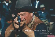 John Wayne Take Aim Poster 36" x 24"