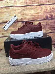 burgundy air force 1 low