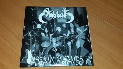 Rare Sabbat-Metalucifer-Asian Tyrants/Evil Dream--2008 7''-Limited To 500--Lp-Cd - Picture 2 of 4