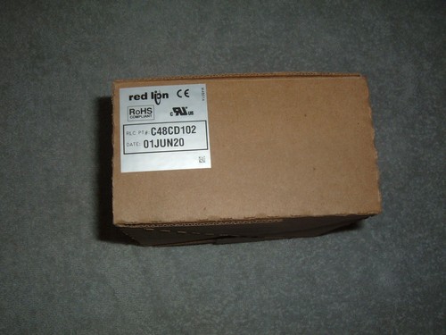 Red Lion Controls C48CD102 Panel Meter Counter 1/16 DIN NEW