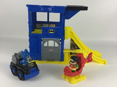 Figura Di Ricambio Batman Per Fisher-Price Little People DC Super Friends (GMJ14) - Personaggio Sostitutivo - 4